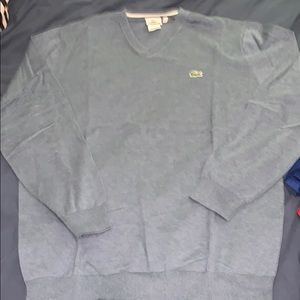Lacoste blue sweater